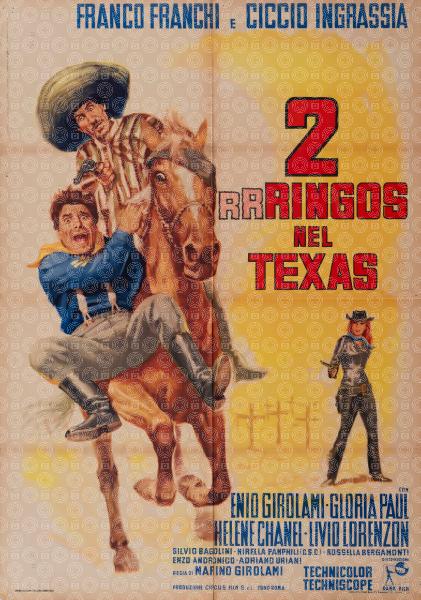 Locandina 2 Rrringos nel Texas